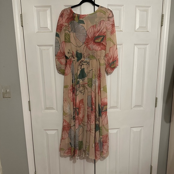 Colorful Chicwish dress- perfect for Spring! High quality and modest dress - Picture 5 of 6